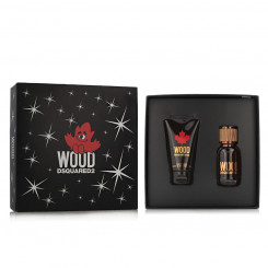 Men's perfume set Dsquared2 EDT Wood 2 Pieces, parts
