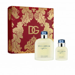 Мужской парфюмерный набор Dolce & Gabbana Light Blue 2 Pieces, детали