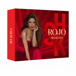 Women's perfume set Shakira Red 2 Pieces, parts