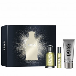 Men's perfume set Hugo Boss EDT Bottled No 6 3 Pieces, parts