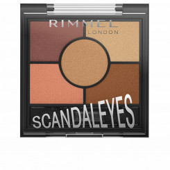 Lauvärvi palett Rimmel London Scandaleyes Nº 005 Sunset bronze 3,8 g