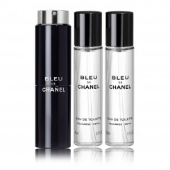 Meeste parfümeeria Chanel Bleu 3 Tükid, osad