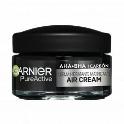 Moisturizing Face Cream Garnier Pure Active 50 ml 3-in-1 Mattifying finishing agent