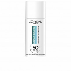 Treatment against pigment spots L'Oreal Make Up Bright Reveal Spf 50 50 ml Niacinamide
