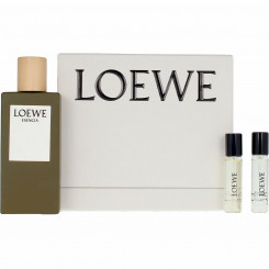 Men's perfume set Loewe Esencia 3 Pieces, parts