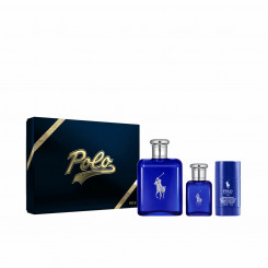 Meeste parfüümi komplekt Ralph Lauren Polo Blue 3 Tükid, osad