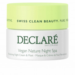 Elustav kreemmask Vegan Nature Night Spa Declaré (50 ml)