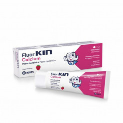 Toothpaste Kin Fluorkin Calcium 75 ml Strawberry