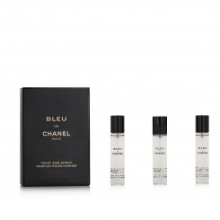 Naiste parfümeeria Bleu Chanel EDP (3 x 20 ml)
