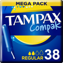 Tavalised tampoonid Tampax Compak 38 unidades