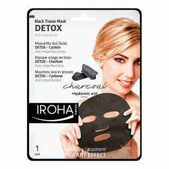 Очищающее средство для лица Detox Charcoal Black Iroha
