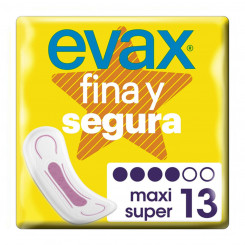 Maxi pads without wings FINA & SEGURA Evax (13 uds)