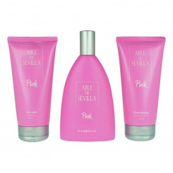 Naiste parfüümikomplekt Pink Aire Sevilla EDT (3 tk) (3 tk)