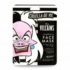 Facial Mask Mad Beauty Disney Villains Cruella Raspberry (25 ml)