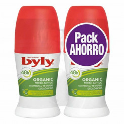 Шариковый дезодорант Organic Extra Fresh Activo Byly (2 шт.)