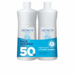 Дермозащитный гель для ванн Lactacyd Derma 2 x 1 л Чувствительная кожа