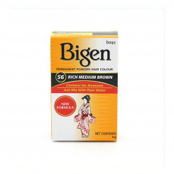 Permanent Dye Bigen Nº56 Rich Medium Brown (6 gr)