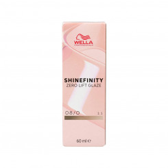 Permanent Dye Wella Shinefinity Nº 08/0 60 ml