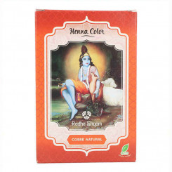 Poolpüsiv värvaine Henna Radhe Shyam Shyam Henna Copper (100 g)