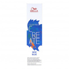 Semi-Permanent Tint Color Fresh Create New Wella Blue (60 ml)