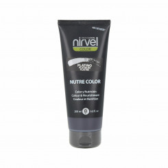 Poolpüsiv värvaine Nirvel Nutre Color Blond Platinum (200 ml)