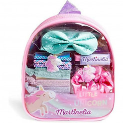 Children's Backpack with Hair Accessories Martinelia Little Unicorn