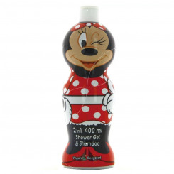 2-in-1 geel ja šampoon Air-Val Minnie Mouse 400 ml