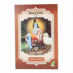 Semi-permanent Colourant Henna Radhe Shyam Shyam Henna Light Brown (100 g)
