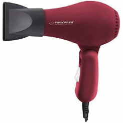 Hairdryer Esperanza EBH003R Red 750 W
