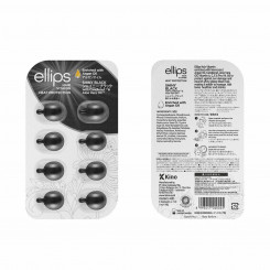 Vitamins Ellips Shiny Black Argan Oil Thermoprotective Tablets 8 Units