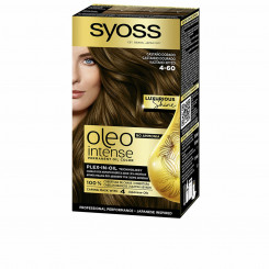 Ammoniaagivaba juuksevärv Syoss Oleo Intense Kuldne pruun Nº 4-60 (5 Ühikut)