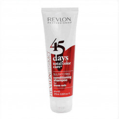 Two in one shampoo and conditioner 45 Days Total Color Care Revlon Brave Reds (275 ml)
