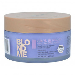 Juuksemask Blondme Cool Blondes Schwarzkopf (200 ml)