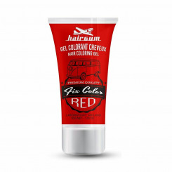 Mittepüsiv värv Hairgum Fix Color Punane Stiliseerimisgeel (30 ml)