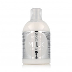 Moisturizing shampoo Kallos Cosmetics Keratin And Milk Protein 1 L