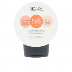 Permanent color cream Revlon Nutri Color Filters Orange-red Nº 400 (240 ml)