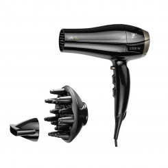 Hair dryer Lafe SWJ-002 Black 2200 W