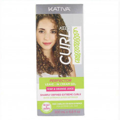 Curl Limiting Cream Keep Curl Perfector Leave In Kativa KT00370 (200 ml)