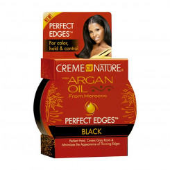 Very strong shaping cream Creme Of Nature Oil Perfect Edges Extra Black (63.7 g)