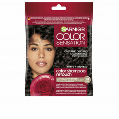 Color shampoo Garnier COLOR SENSATION Dark chestnut Nº 3.0 Semi-permanent