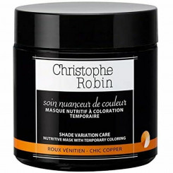 Juuksemask Christophe Robin Soin Nuan Chic Copper poolpüsiv värvaine (250 ml)