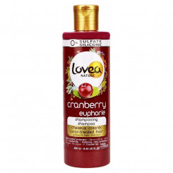 Šampoon värvilistele juustele Lovea Nature Cranberry Euphorie (250 ml)