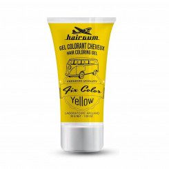 Неперманентный гель для укладки Color Hairgum Fix Color Yellow (30 мл)