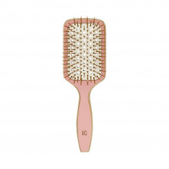 Расческа для распутывания волос Ilū Bamboom Squared Pink