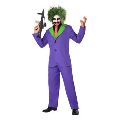Maskeraadi kostüüm täiskasvanutele Joker Kloun