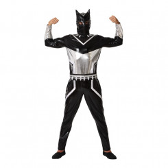 Kostüüm täiskasvanutele Black Panther Superhero Black