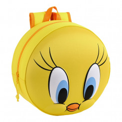3D Детская сумка Looney Tunes Желтая (31 х 31 х 10 см)