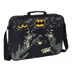 Школьный ранец Batman Hero Черный (38 x 28 x 6 см)