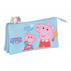 Koolikohver Peppa Pig Baby helesinine (22 x 12 x 3 cm)
