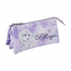 School Case Frozen Be Magic Lilac (11,5 x 2 x 22,5 cm)